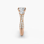 Twisted Pavé Eternity