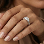 Twisted Pavé Eternity