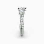 Twisted Pavé Eternity