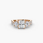 Twisted Pavé Eternity - Radiant