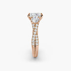 Twisted Pavé Eternity