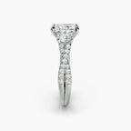 Twisted Pavé Eternity