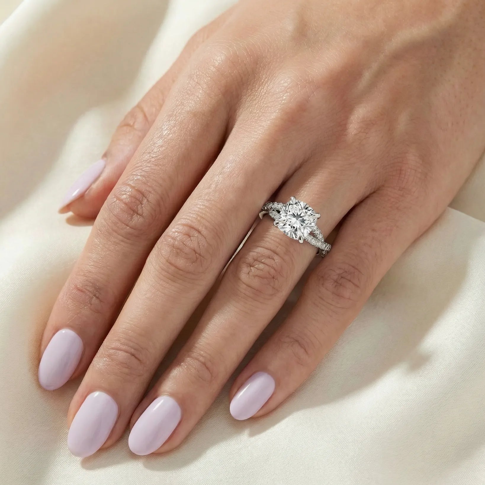 Twisted Pavé Sparkle - Cushion