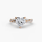 Twisted Pavé Sparkle - Heart