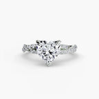 Twisted Pavé Sparkle - Heart