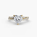 Twisted Pavé Sparkle - Heart