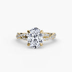 Twisted Pavé Sparkle - Oval