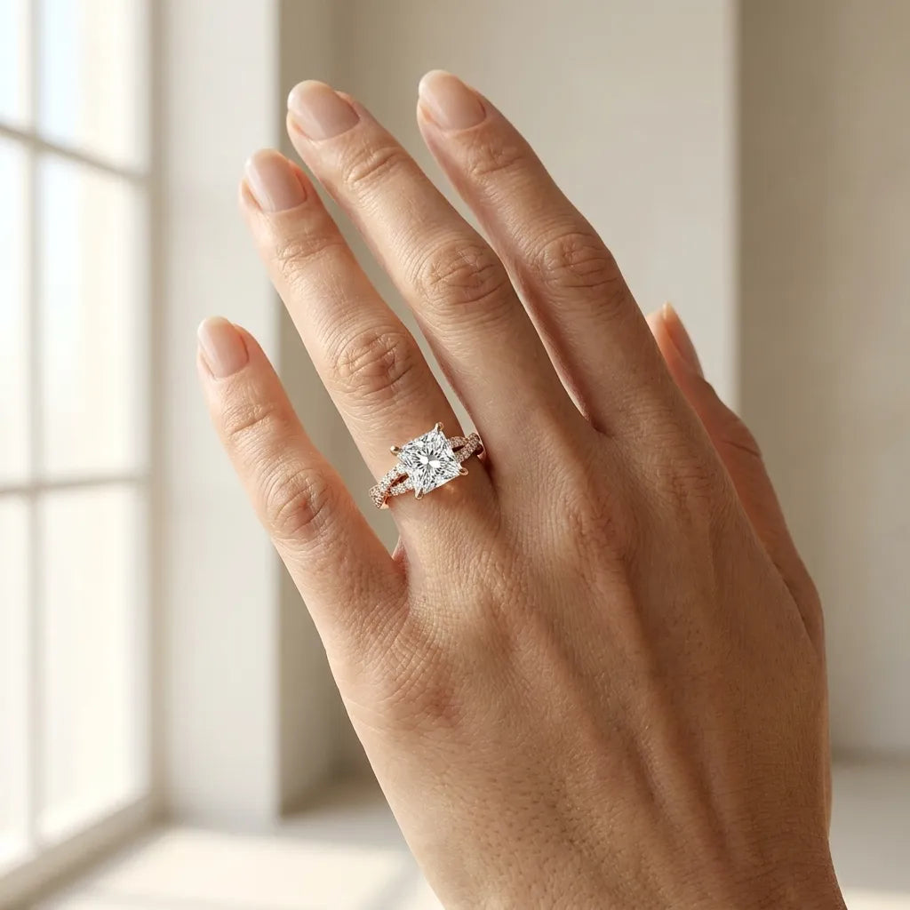 Twisted Pavé Sparkle - Princess