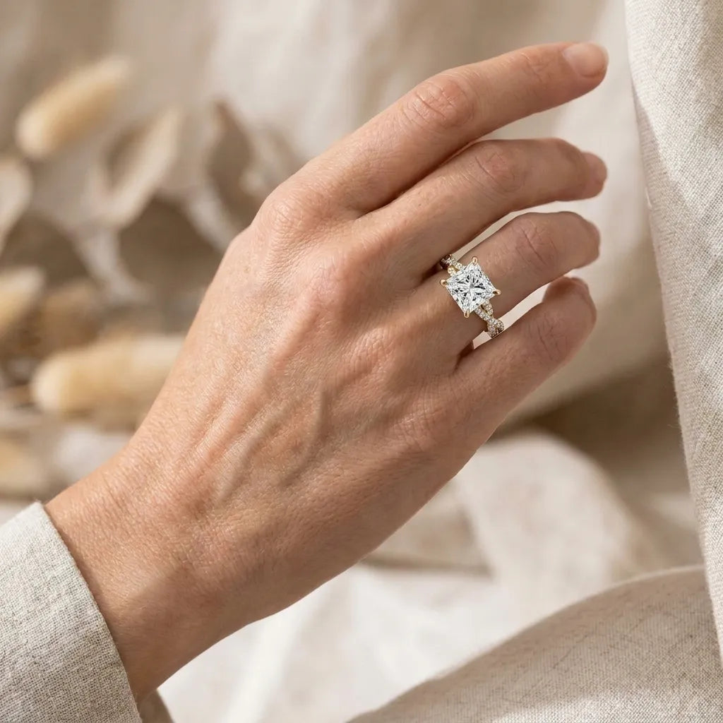 Twisted Pavé Sparkle - Princess