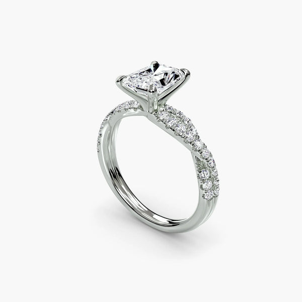 Twisted Pavé Sparkle - Radiant