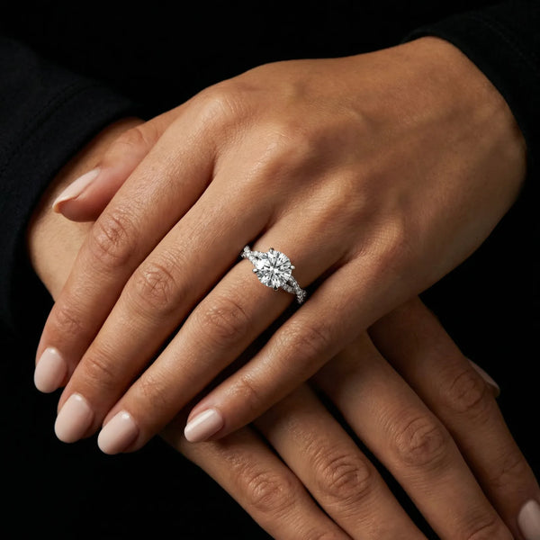 Twisted Pavé Sparkle - Round