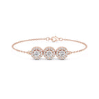 Vignette Diamond Chain Bracelet