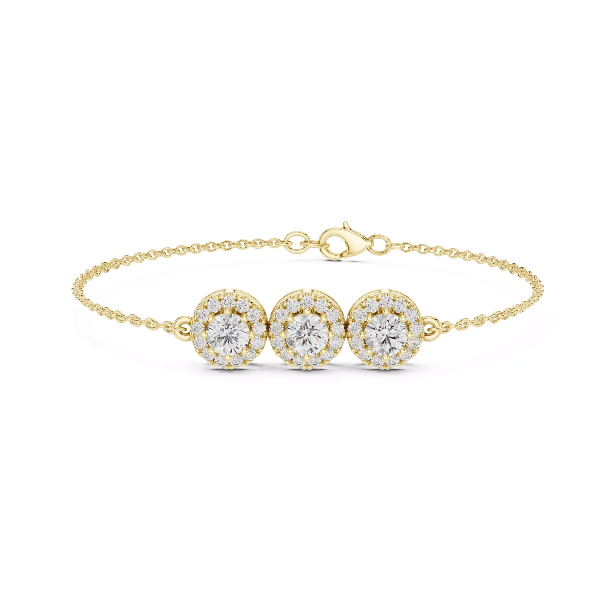 Vignette Diamond Chain Bracelet